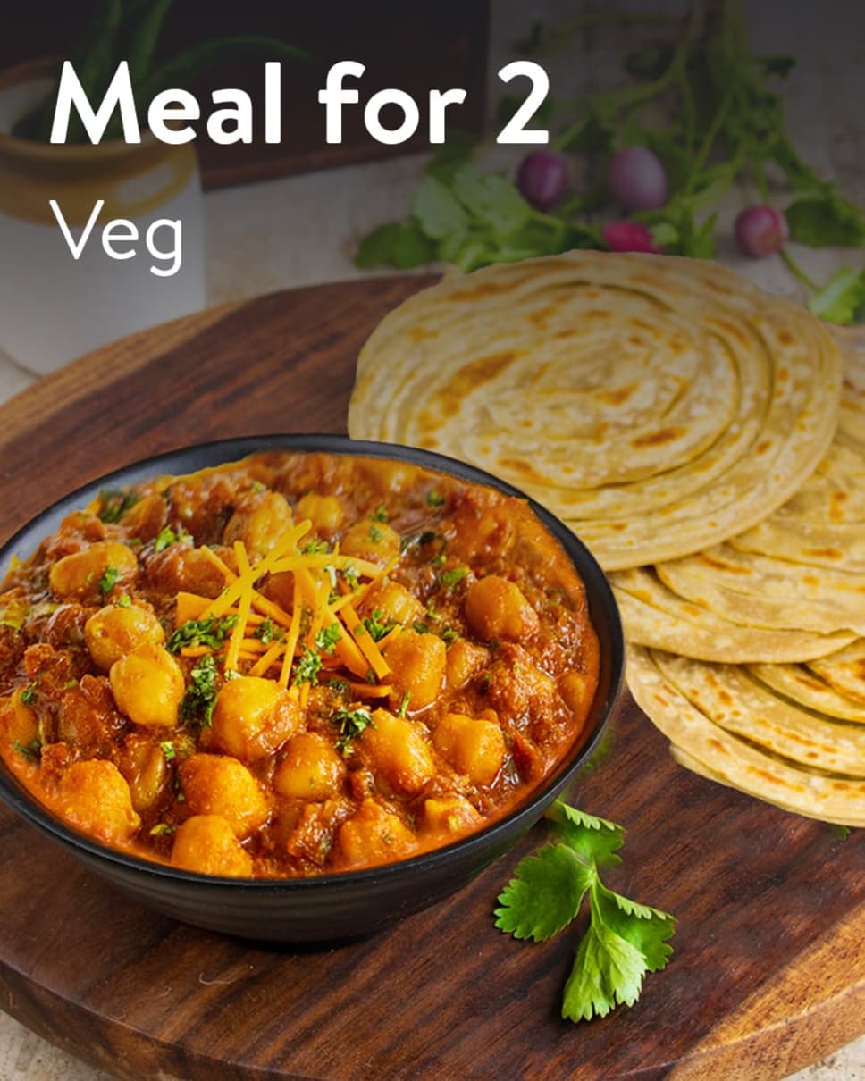 Meal for 2 Veg Homely Meals Subscription at Eat.fit