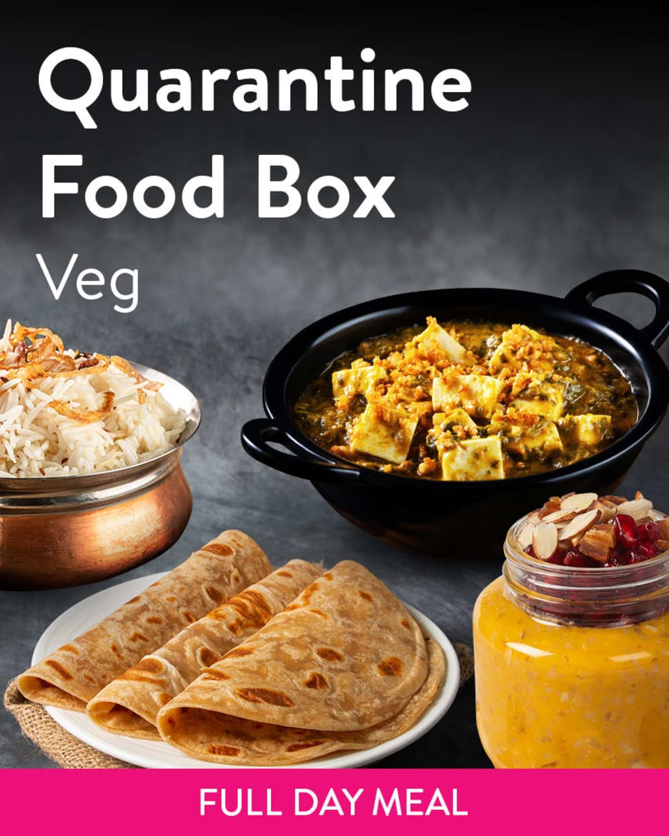 Quarantine Food Box Veg Homely Meals Subscription at Eat.fit