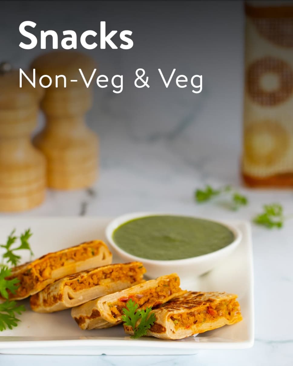 Snacks Non-Veg & Veg Homely Meals Subscription at Eat.fit