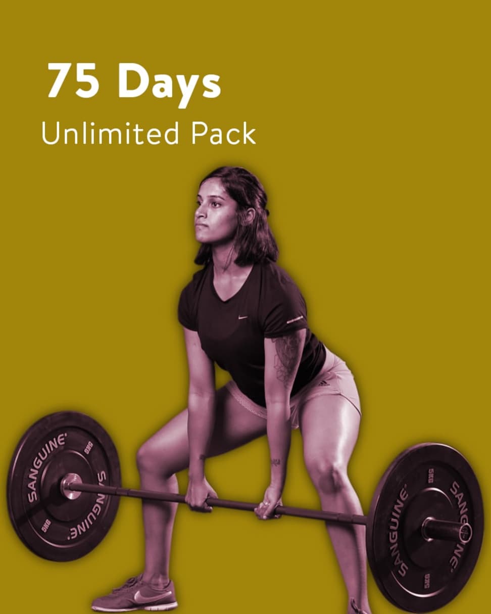 cult.fit Gym WorkOut 75 day unlimited classes Pack