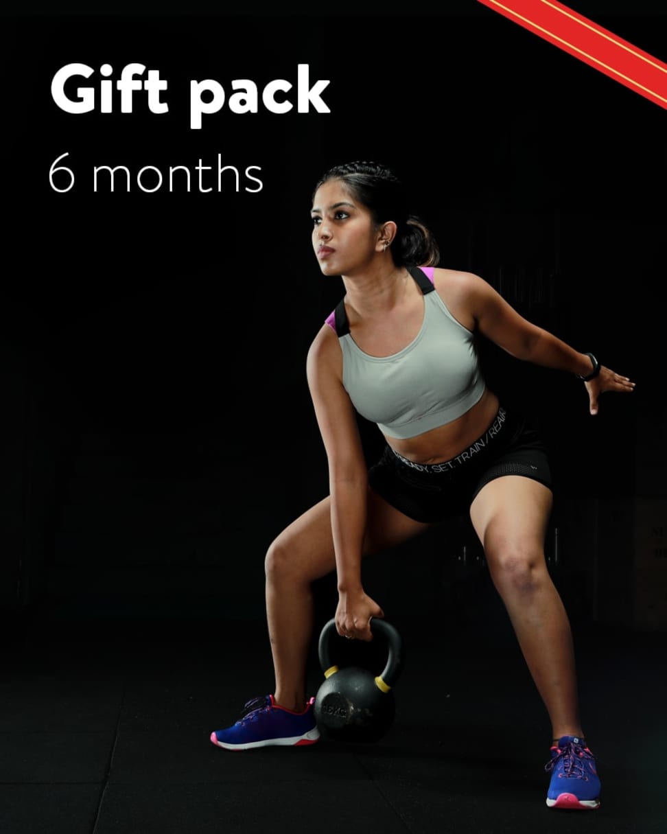 cult.fit Gym WorkOut 6 month Gift Pack Pack