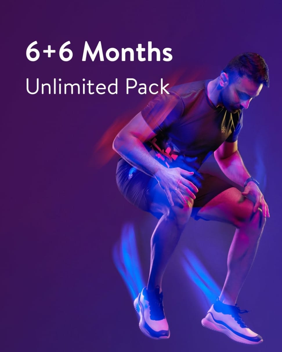 cult.fit Gym WorkOut 6+6 Months cultpass BLACK Pack