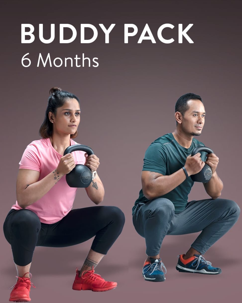 cult.fit Gym WorkOut 6 Month Buddy Pack Pack