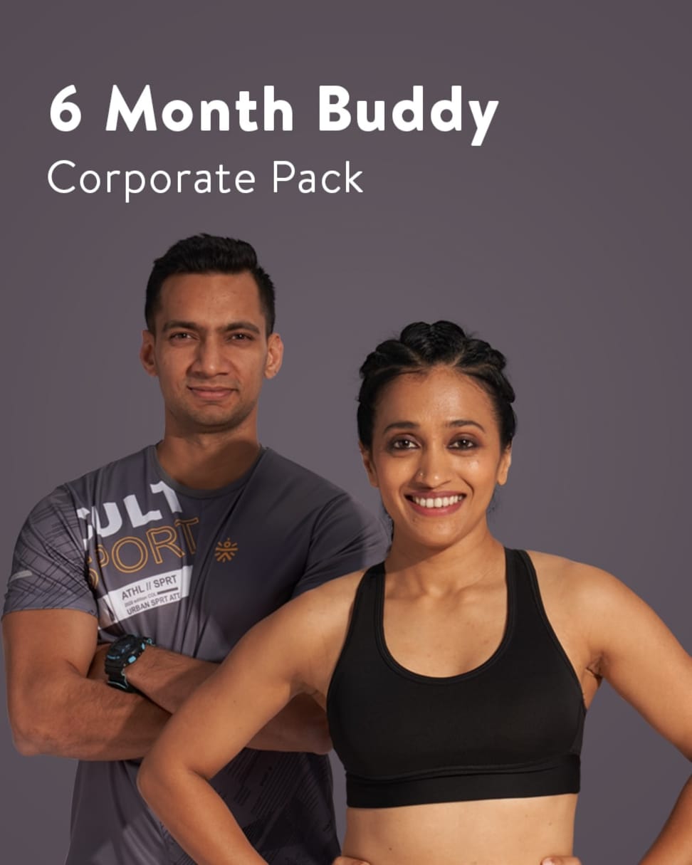 cult.fit Gym WorkOut 6 Month Buddy Corporate Pack Pack