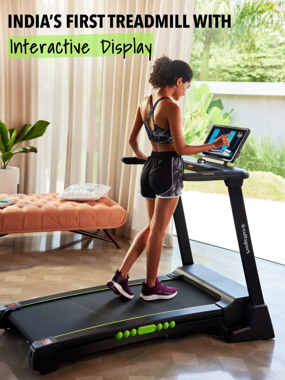 Interactive treadmill hotsell
