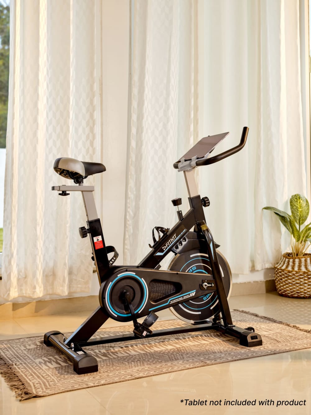 Buy K4 Spinbike 6kg Flywheel Max Weight 120kg Friction Resistance Stepless Blue 6 Months extended Warranty only on Cultsport Online Cultsport