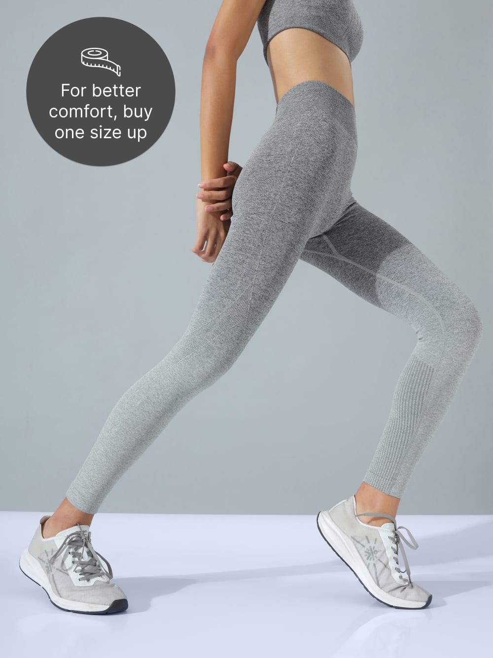 Ombre running leggings top
