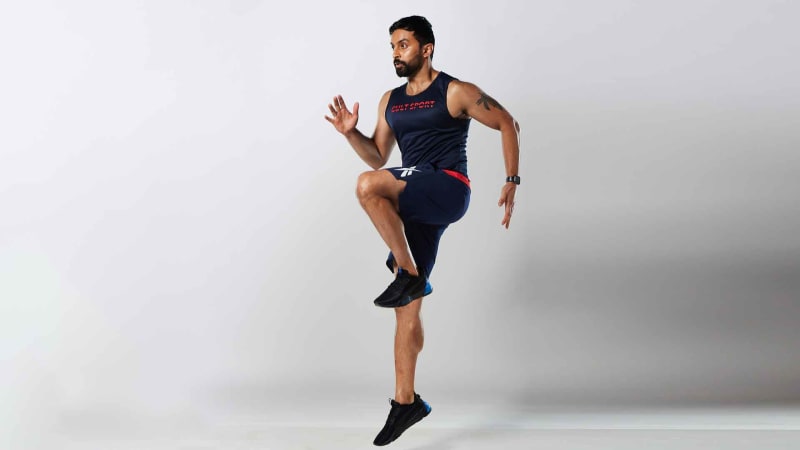 Strength Training: Back, Biceps & Cardio with Dumbbells