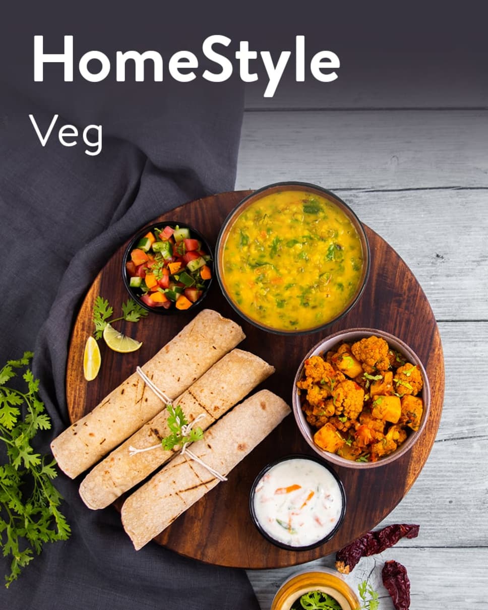 HomeStyle Veg Homely Meals Subscription at Eat.fit