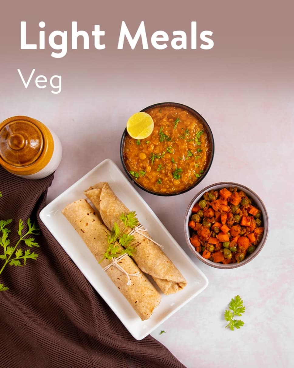 Light Meals Veg Homely Meals Subscription at Eat.fit