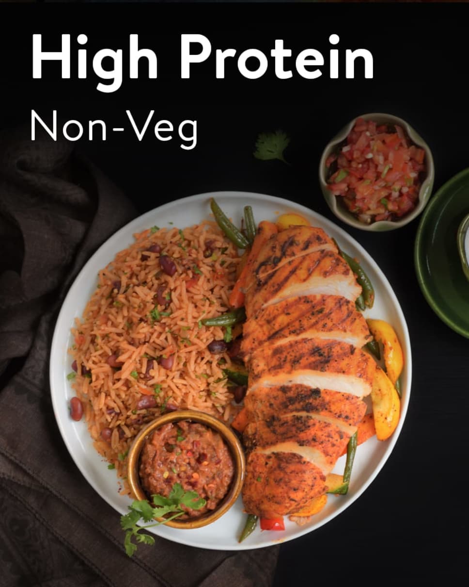 High Protein Non-Veg Homely Meals Subscription at Eat.fit