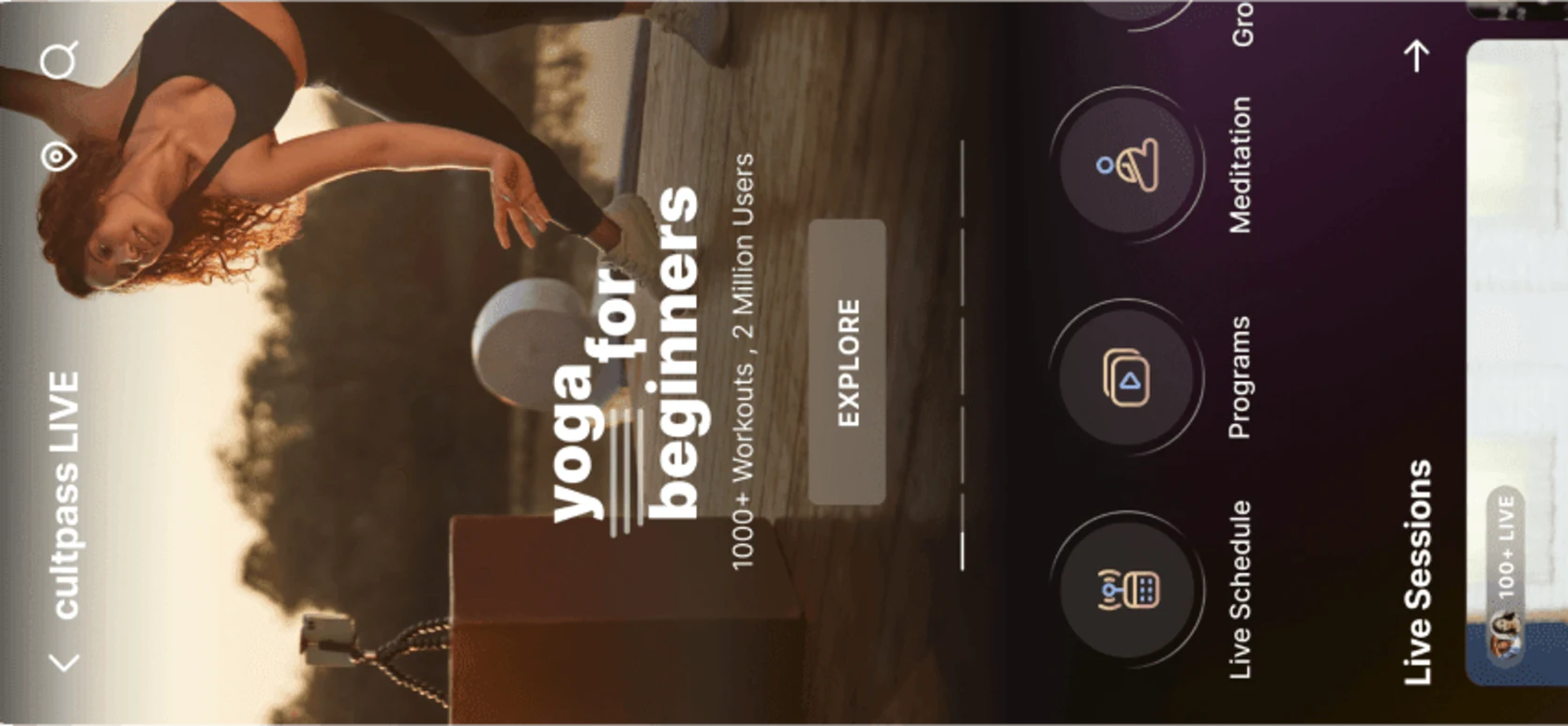 app screen