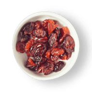 Cranberries Sliced